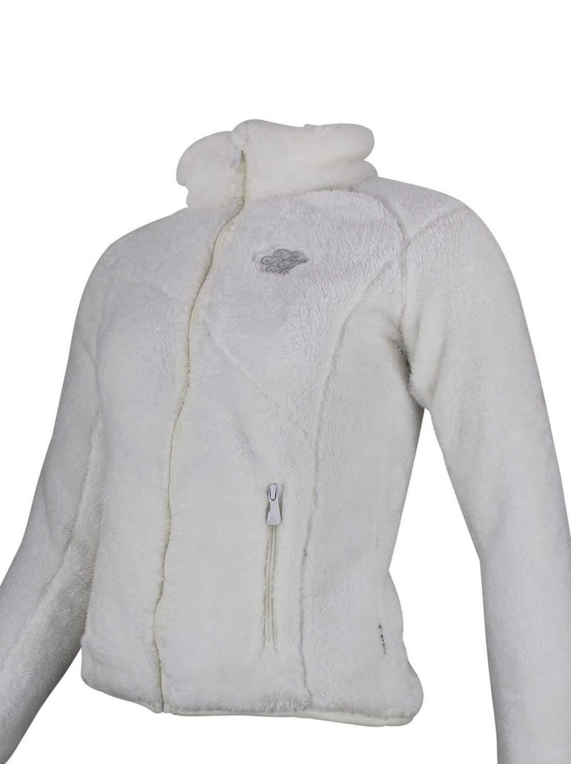 Polaire fille GARIANE - PEAK MOUNTAIN Blanc - Kiabi