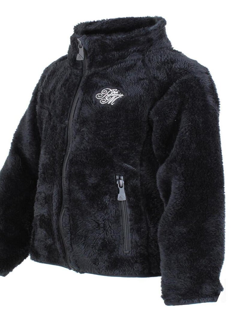 Polaire fille GARIANE - PEAK MOUNTAIN Noir Noir - Kiabi