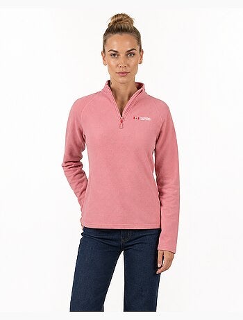 Polaire fine col montant zippé tugeak – canadian peak