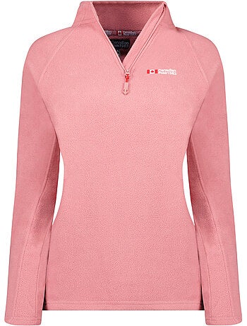 Polaire fine col montant zippé tugeak – canadian peak