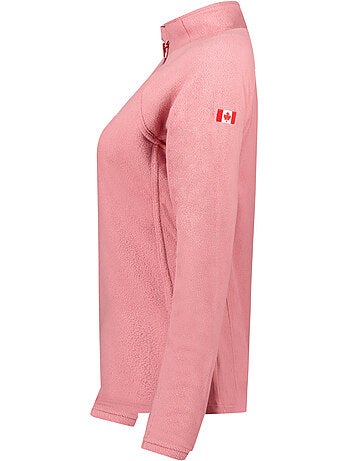 Polaire fine col montant zippé tugeak – canadian peak
