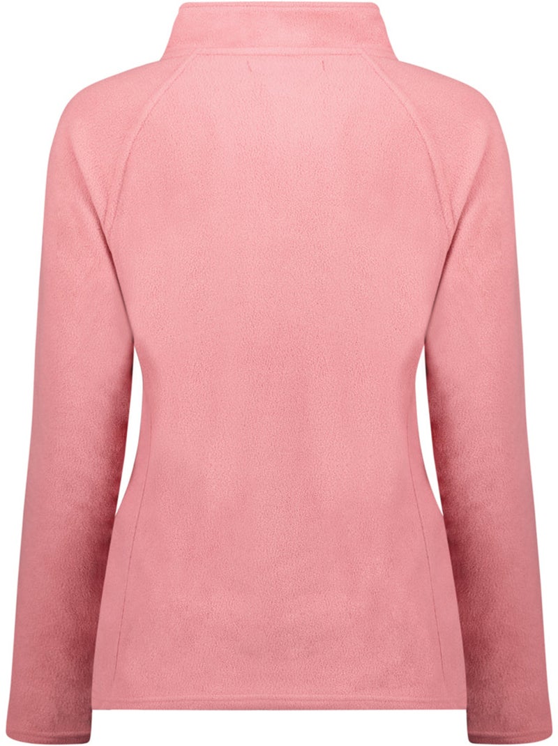 Polaire fine col montant zippé tugeak – canadian peak Rose pâle - Kiabi