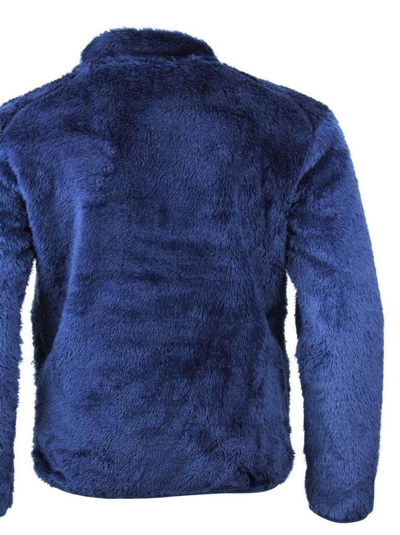 Polaire garçon ECARIANO - PEAK MOUNTAIN Bleu marine - Kiabi