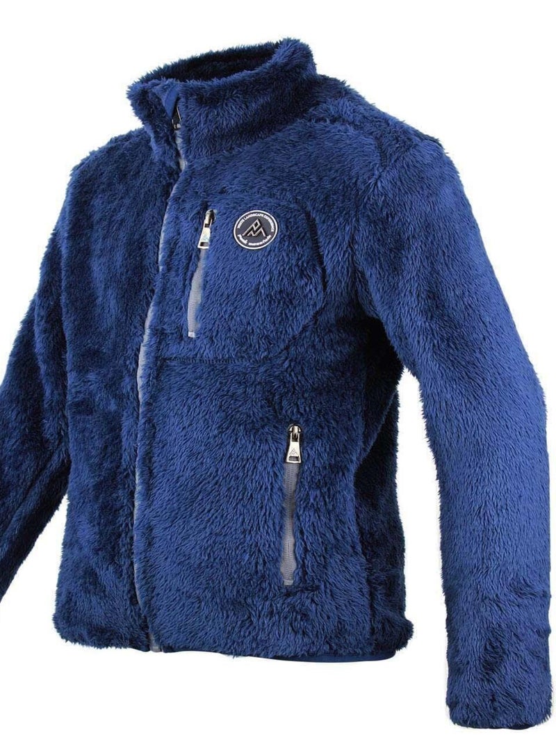 Polaire garçon ECARIANO - PEAK MOUNTAIN Bleu marine - Kiabi