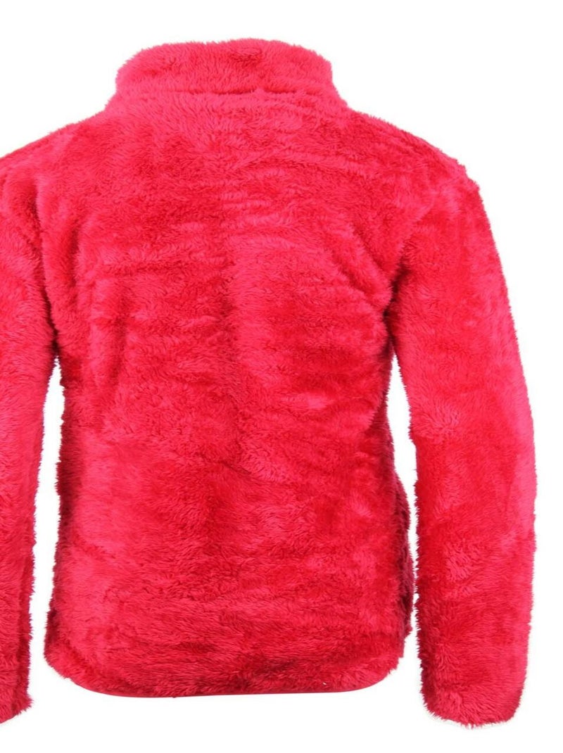Polaire garçon ECARIANO - PEAK MOUNTAIN Rouge - Kiabi