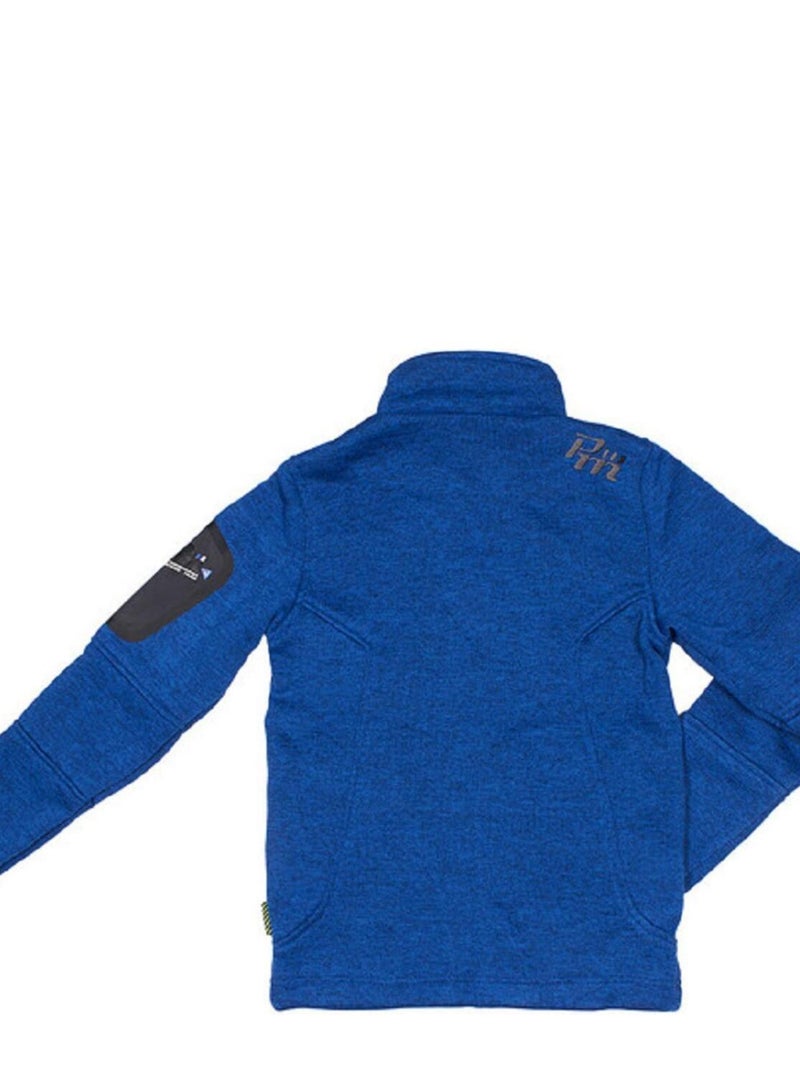 Polaire garçon ECEMAILLE - PEAK MOUNTAIN Bleu - Kiabi