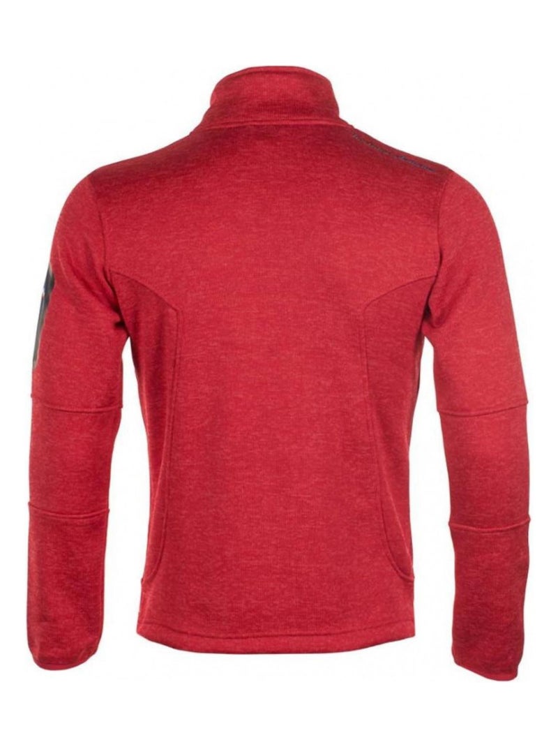 Polaire garçon ECEMAILLO - PEAK MOUNTAIN Rouge - Kiabi