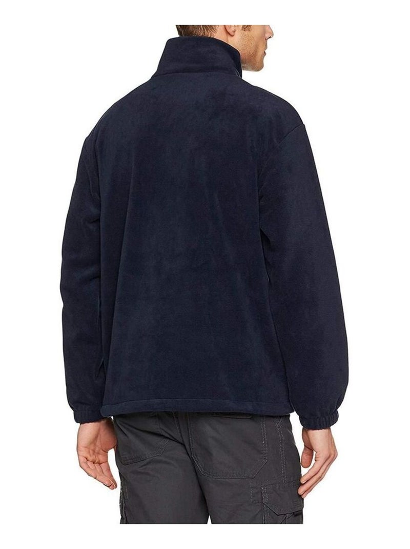Polaire non-doublé active pour homme - result Bleu marine - Kiabi