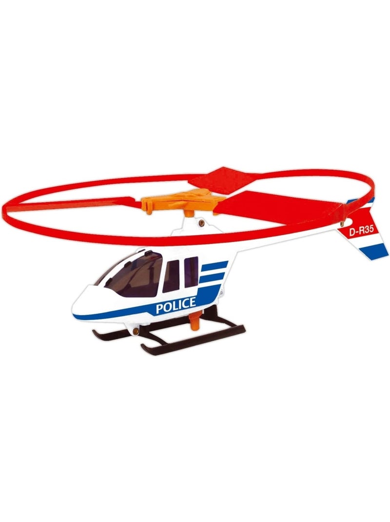 Police Action Hélicoptère Bleu Blanc - Kiabi