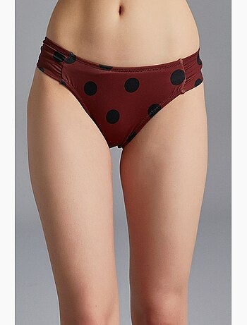 Polka hipkini bas de bikini penti