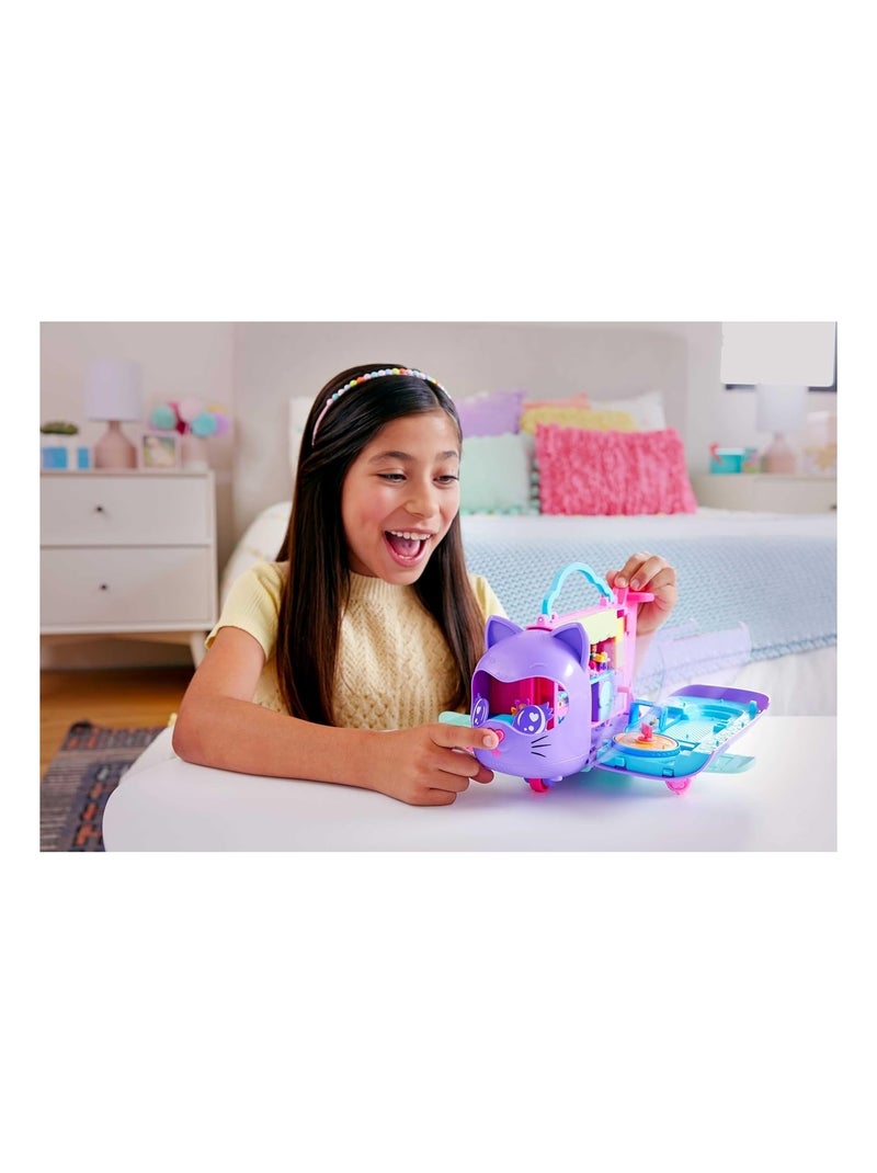 Polly Pocket - Avion chaton transformable Violet - Kiabi