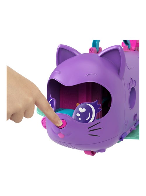 Polly Pocket - Avion chaton transformable - Kiabi