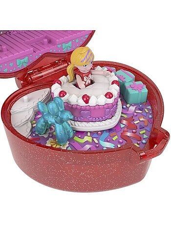 Polly pocket - coffret boîte à bijoux - 80ème anniversaire de mattel - polly pocket - jgk21