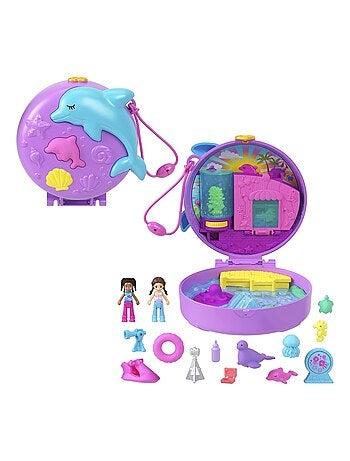 Polly Pocket - Coffret figurines sauvetage du dauphin