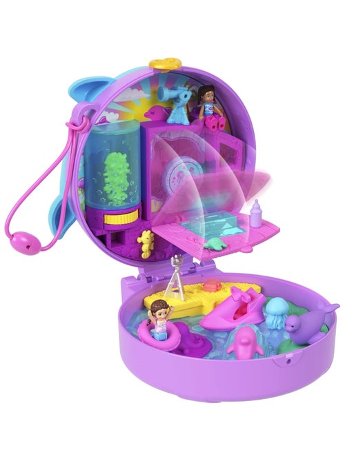 Polly Pocket - Coffret figurines sauvetage du dauphin - Kiabi