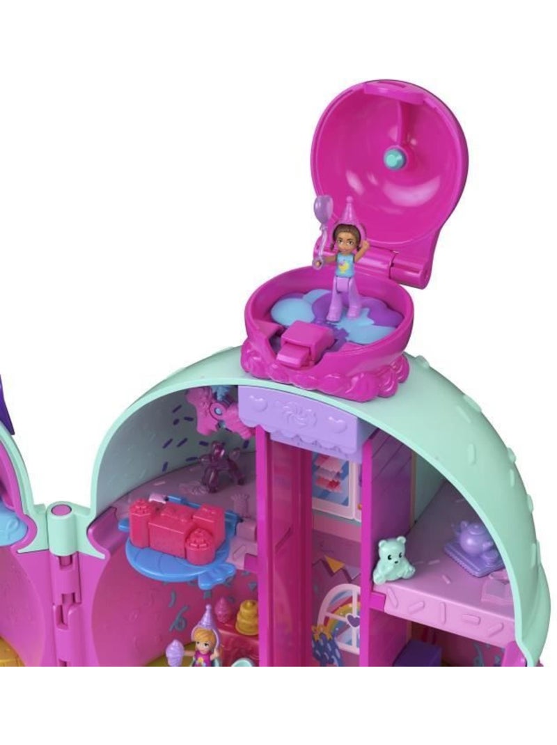 Polly Pocket - Coffret maison cornet de glace avec figurines Multicolore - Kiabi