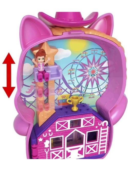 Polly pocket-coffret poney rodéo-jouet de voyage - 4 ans+- jcr39 - Kiabi Polly pocket-coffret poney rodéo-jouet de voyage - 4 ans+- jcr39 - Kiabi
