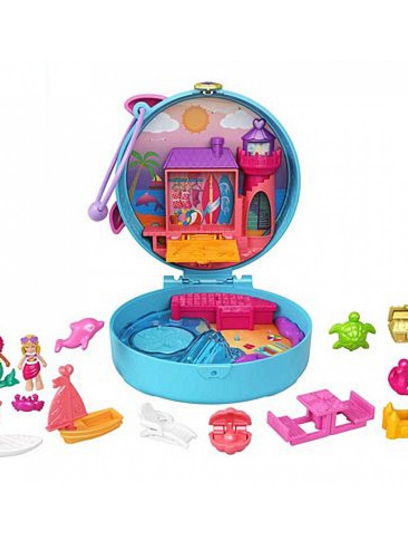 'polly Pocket' Dolphin Beach Compact N/A - Kiabi