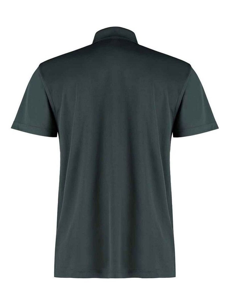 Polo - kustom kit Noir Gris - Kiabi