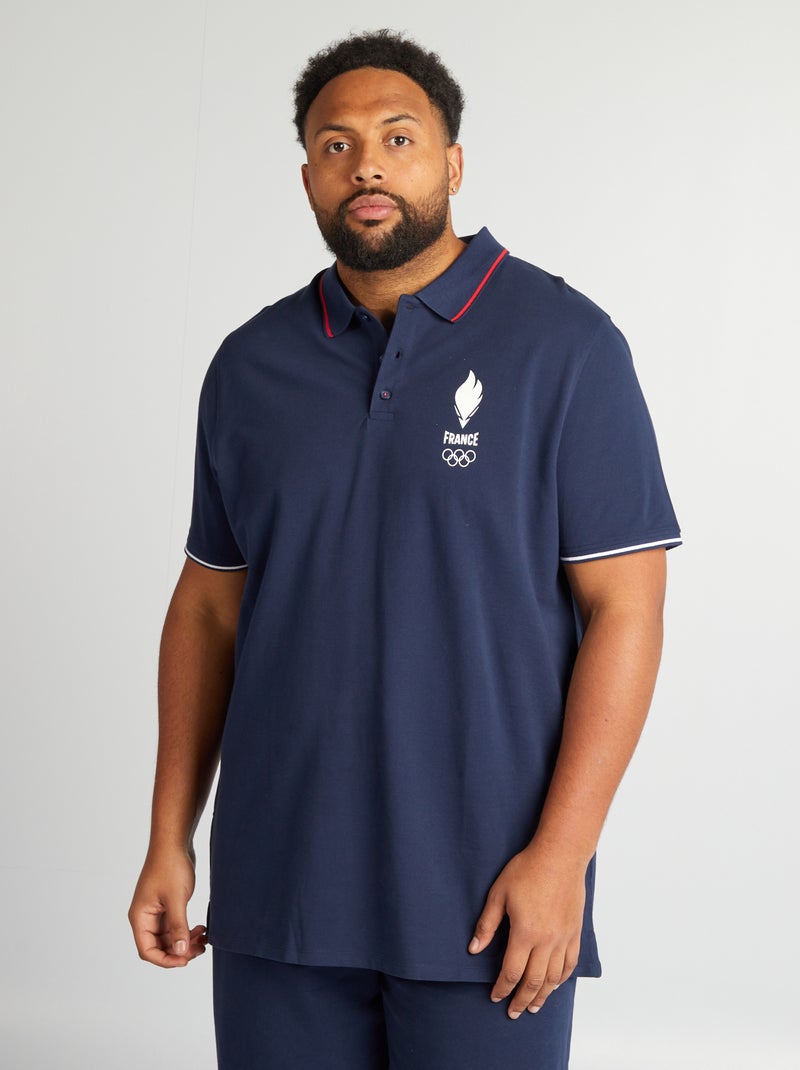 Polo - Paris 2024 Bleu - Kiabi