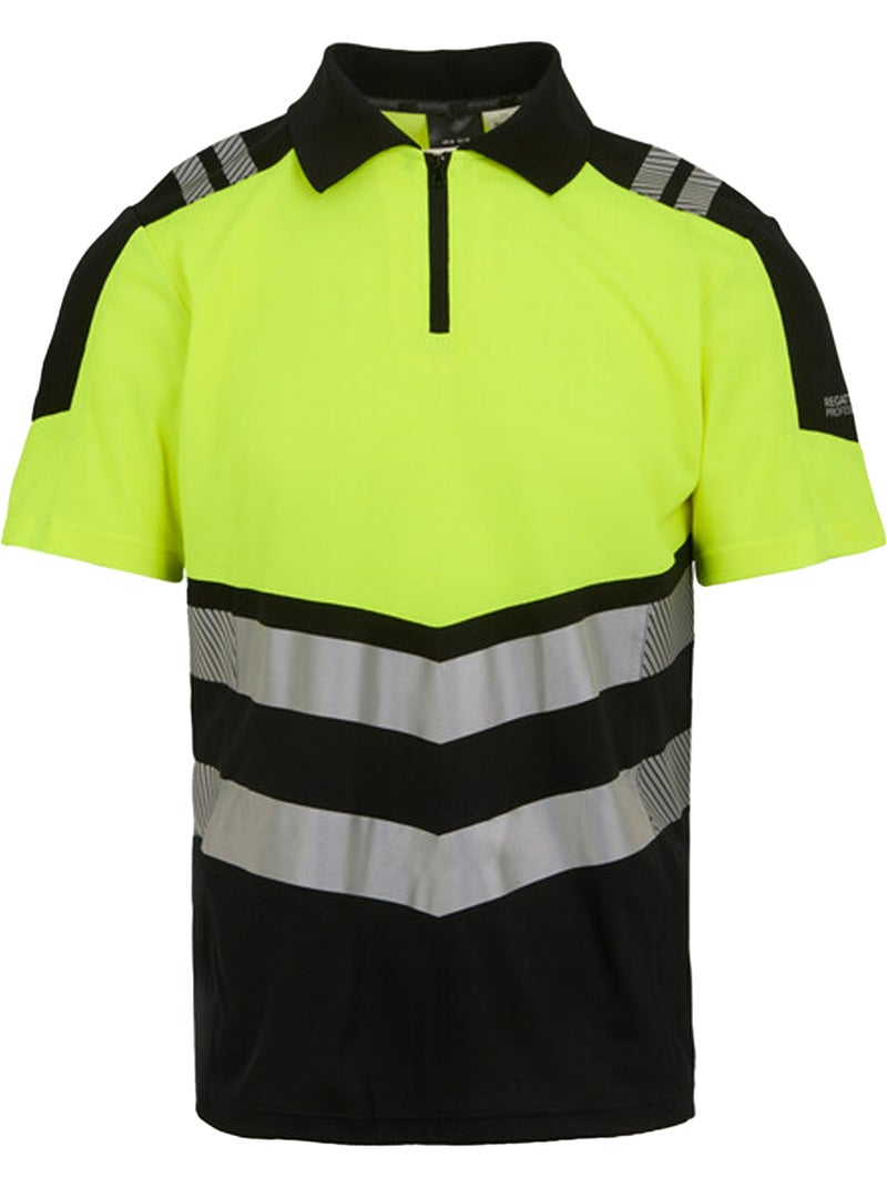 Polo - regatta professional Noir Jaune - Kiabi