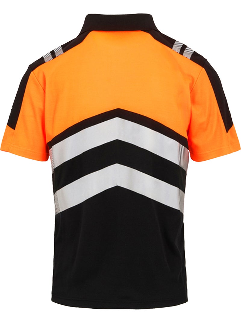 Polo - regatta professional Noir Orange - Kiabi