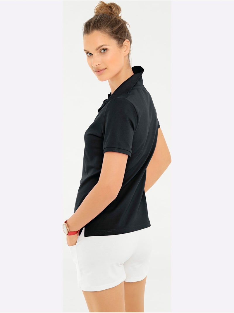 Polo - Taille Standard - Helline Noir - Kiabi