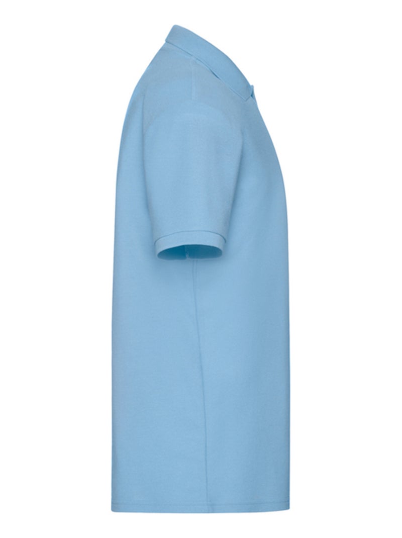 Polo 65/35 - fruit of the loom Bleu ciel - Kiabi