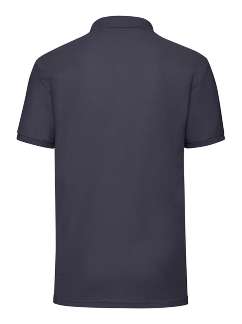 Polo 65/35 - fruit of the loom Bleu nuit - Kiabi