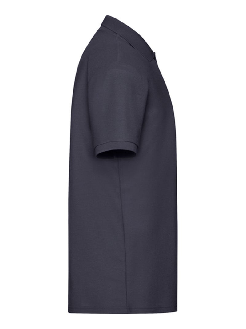 Polo 65/35 - fruit of the loom Bleu nuit - Kiabi