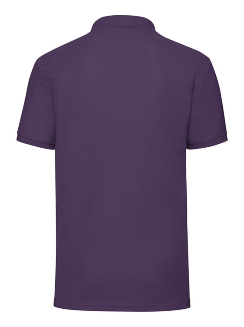 Polo 65/35 - fruit of the loom Violet - Kiabi