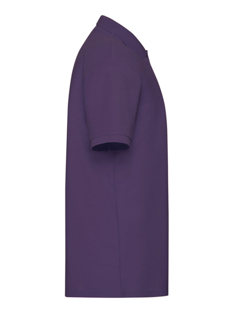 Polo 65/35 - fruit of the loom Violet - Kiabi
