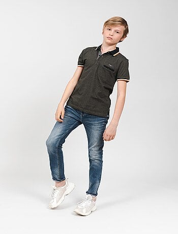 Polo à bords contrasté 'Deeluxe' - Kiabi