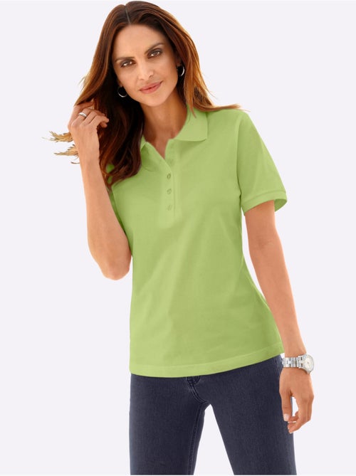 Polo à col classique en coton avec manches courtes et fentes latérales - Taille standard - Witt - Kiabi Polo à col classique en coton avec manches courtes et fentes latérales - Taille standard - Witt - Kiabi