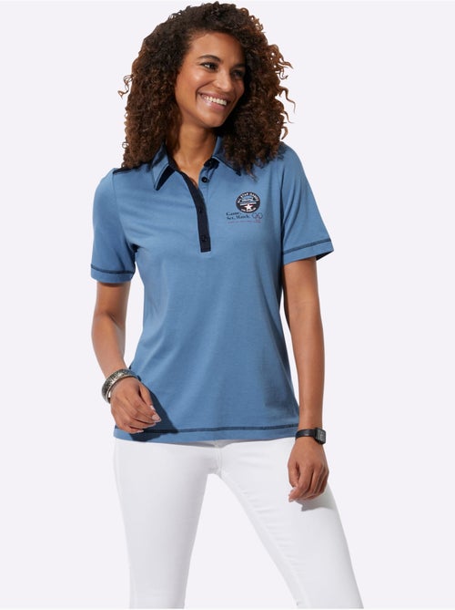 Polo à col et manches courtes avec logo - Taille standard - Witt - Kiabi Polo à col et manches courtes avec logo - Taille standard - Witt - Kiabi