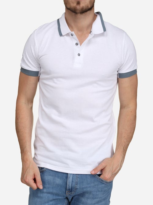 Polo à liseré - Bill Tornade - Kiabi