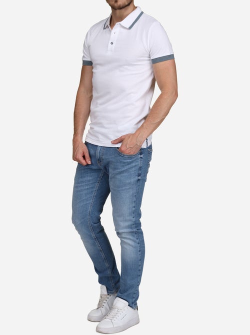 Polo à liseré - Bill Tornade - Kiabi