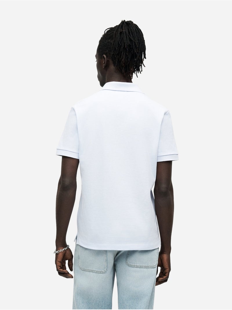 Polo à manches courtes - Calvin Klein Bleu - Kiabi