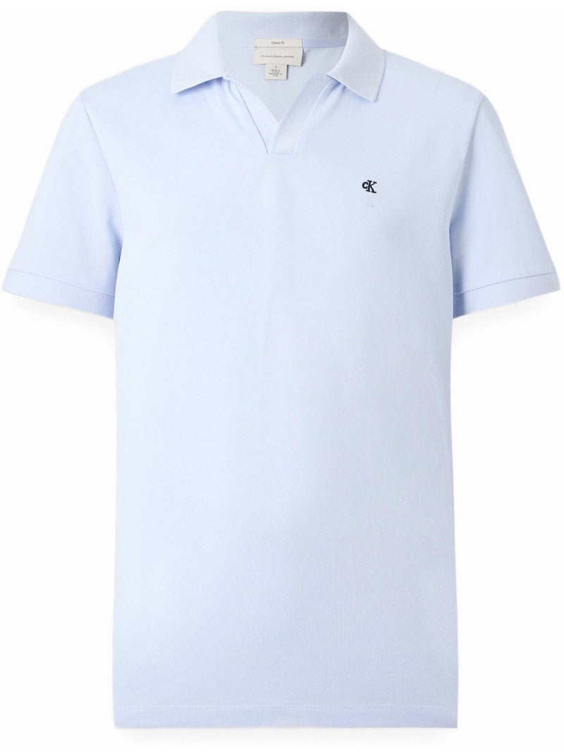 Polo à manches courtes - Calvin Klein Bleu - Kiabi