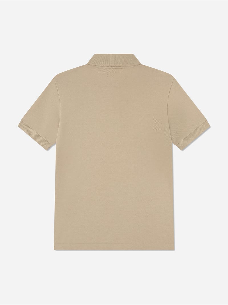 Polo à manches courtes - Lacoste Beige - Kiabi