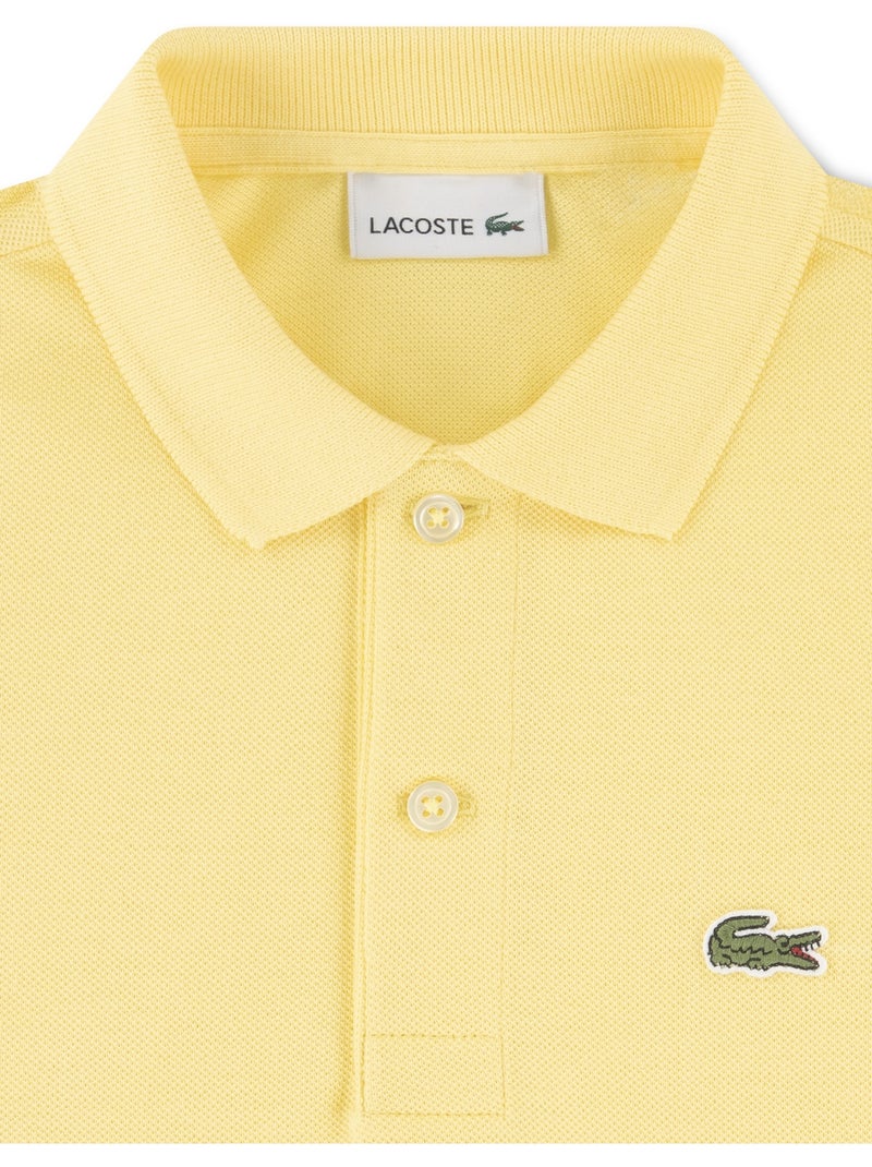 Polo à manches courtes - Lacoste Jaune - Kiabi