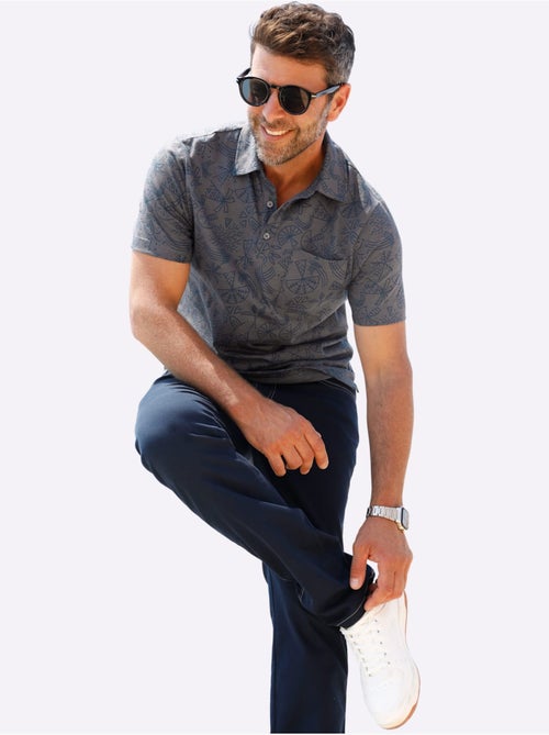 Polo à Manches Courtes - Taille Standard - Witt - Kiabi Polo à Manches Courtes - Taille Standard - Witt - Kiabi