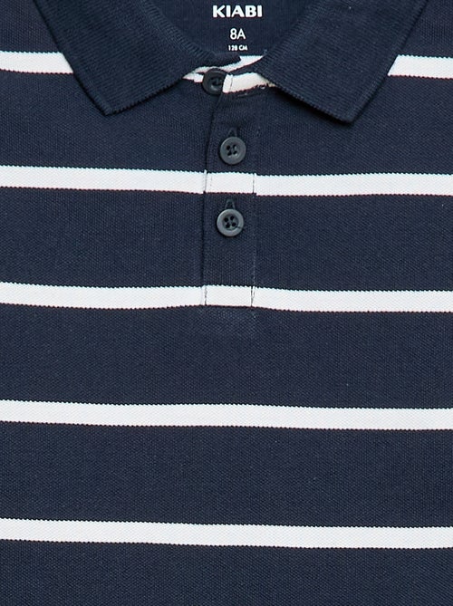 Polo à manches courtes en piqué de coton - Kiabi Polo à manches courtes en piqué de coton - Kiabi