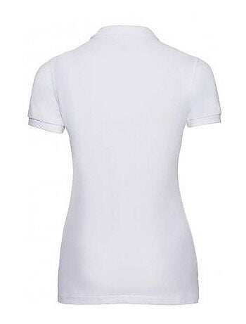 Polo à manches courtes en stretch pour femmes/femmes - russell