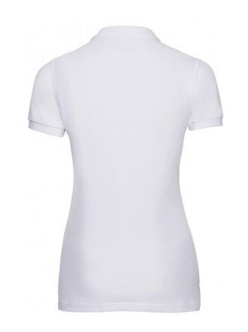 Polo à manches courtes en stretch pour femmes/femmes - russell - Kiabi