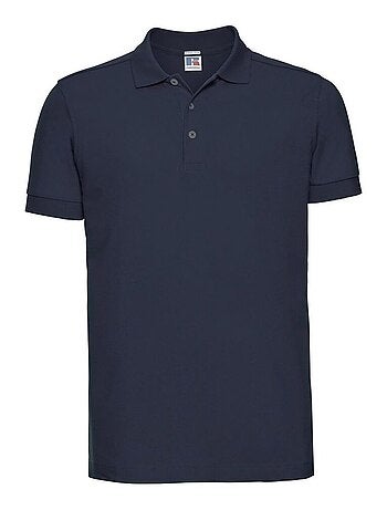 Polo à manches courtes en stretch pour hommes - russell