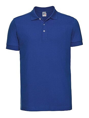 Polo à manches courtes en stretch pour hommes - russell
