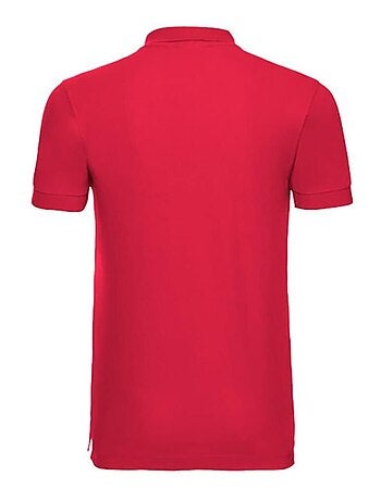 Polo à manches courtes en stretch pour hommes - russell