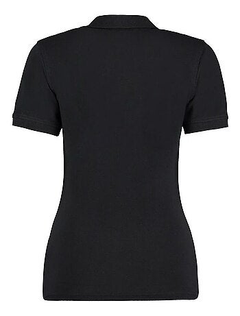 Polo à manches courtes et col en V Kustom Kit Sophia Comfortec® pour femme