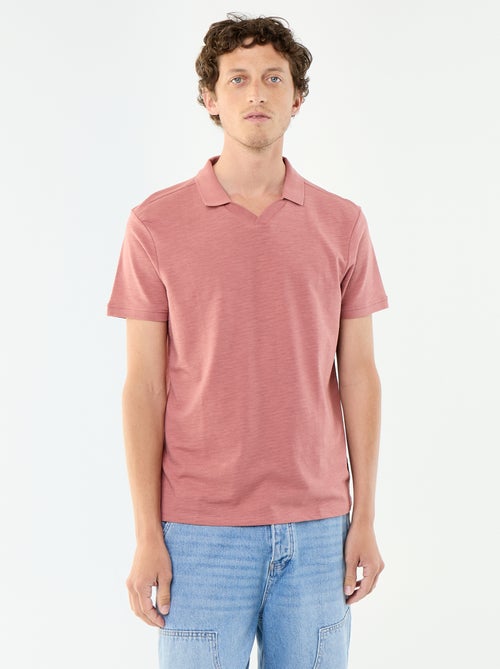 Polo à manches courtes Homme uni - Kiabi